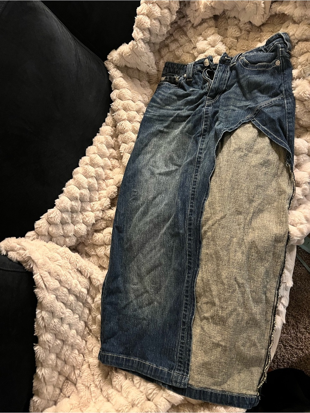 True Religion Blue Straight Leg Women's Jeans